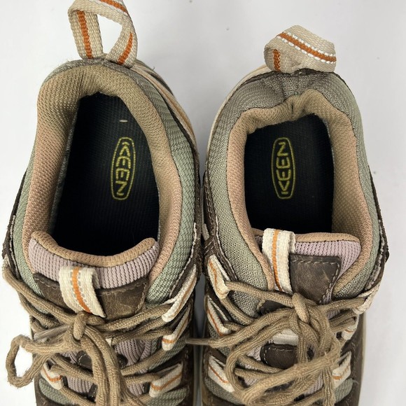 Keen Targhee ll Womens Size 6 Brown Leather Waterproof Trail Hiking Shoes Low - Picture 11 of 12